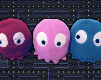 Pacman Ghost Plush - PATTERN