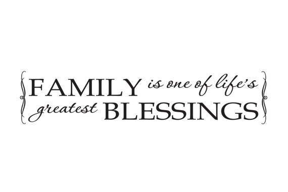 Family is one of Lifes greatest blessings Wall by WildEyesSigns