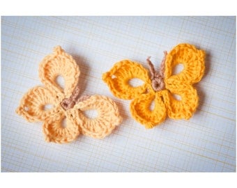 Elegance Butterfly Crochet Pattern - PDF crochet pattern by GloriousUnique - Butterfly pattern