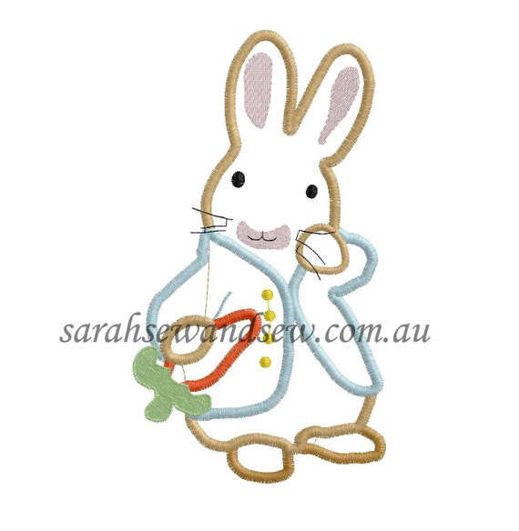 Embroidery Design Rabbit | peter rabbit embroidery design set from sarahsewsew on Embroidery Design Rabbit | peter rabbit embroidery design set from sarahsewsew on