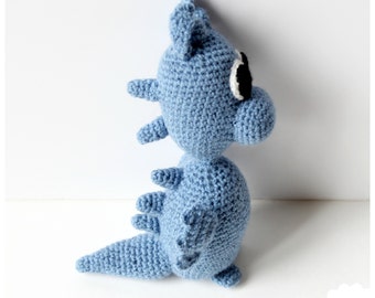 blue dragon soft toy