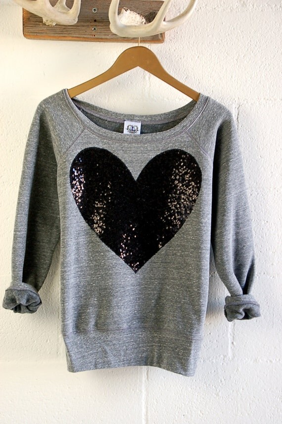heart patch jumper