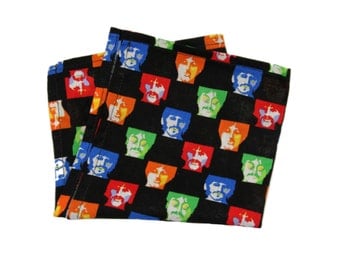 SALE - 1 The Beatles Cotton 9" x 9" Inch Pocket Square