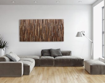 Reclaimed wood wall art made of old barnwood, Different Sizes Available, Large wall art, Large art, wood wall sculpture