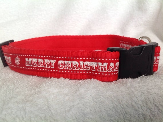 Merry Christmas Dog Collar