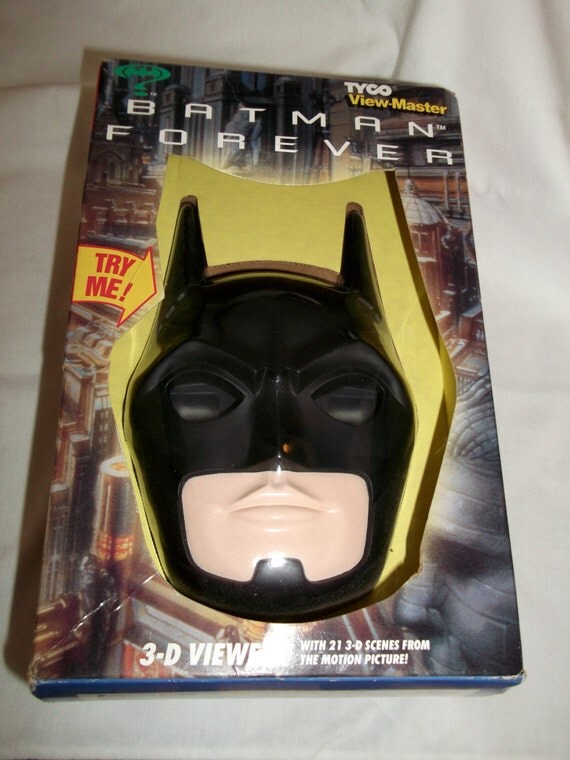 View Master Batman Forever Viewer in Box with 3 Reels by