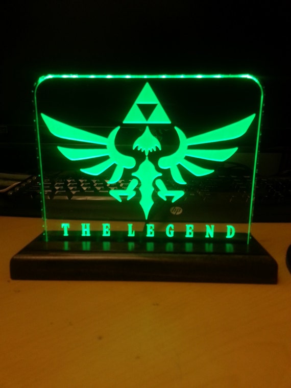 Legend of zelda led desk light / nightlight