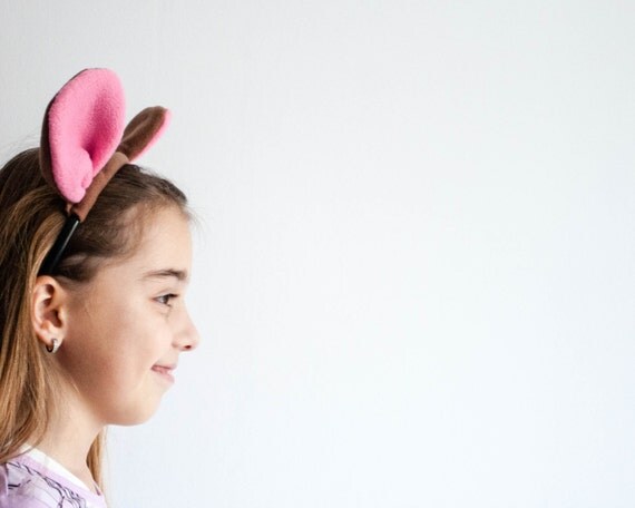 Kangaroo Ears Headband, Animal Ears Head Band, Children's or Adult's ...