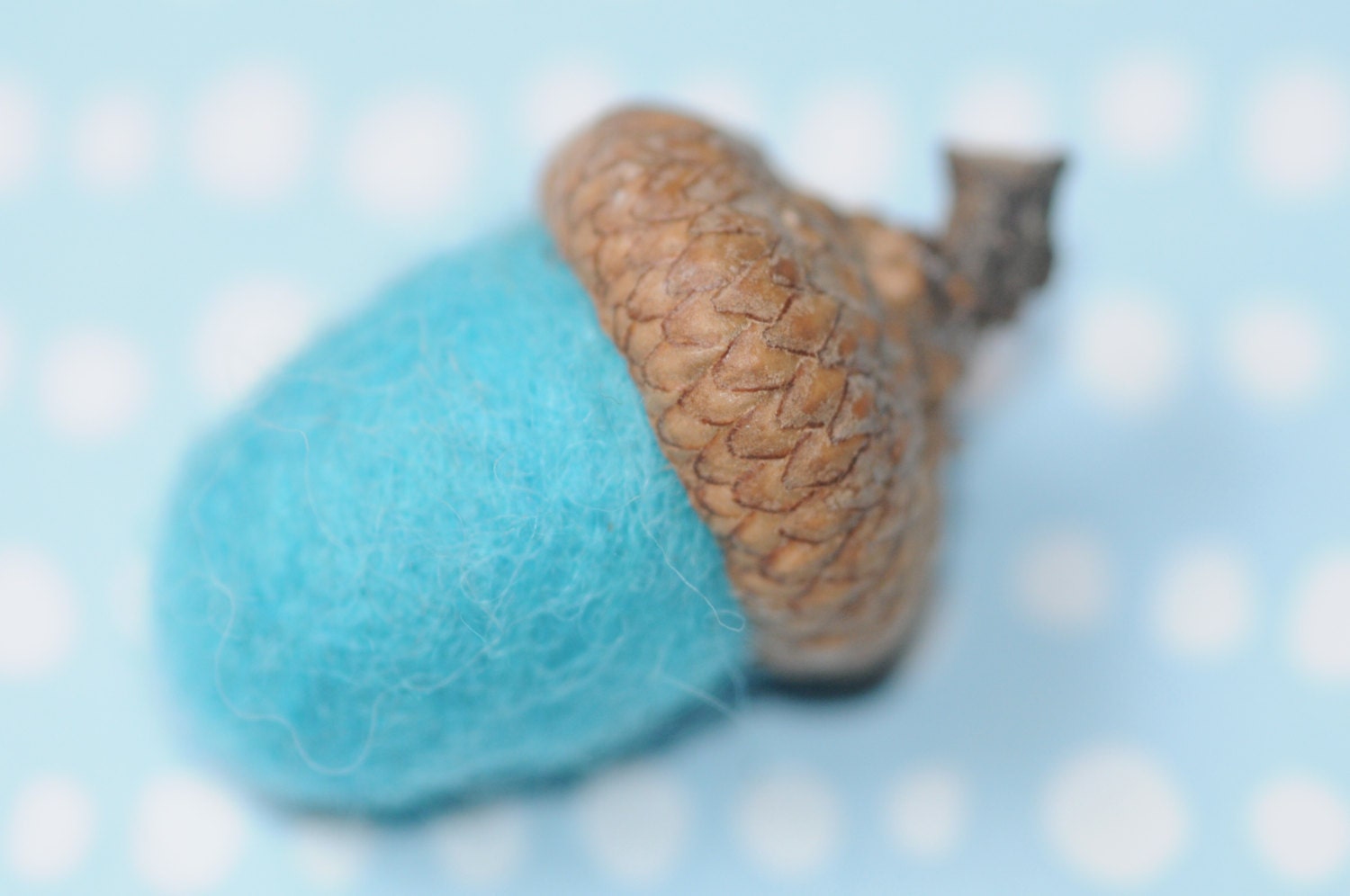 Felted Acorn