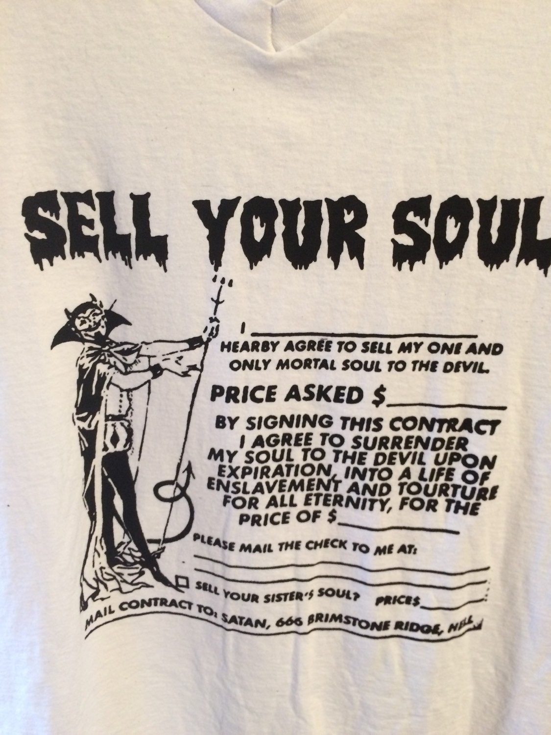what does it mean to sell your soul
