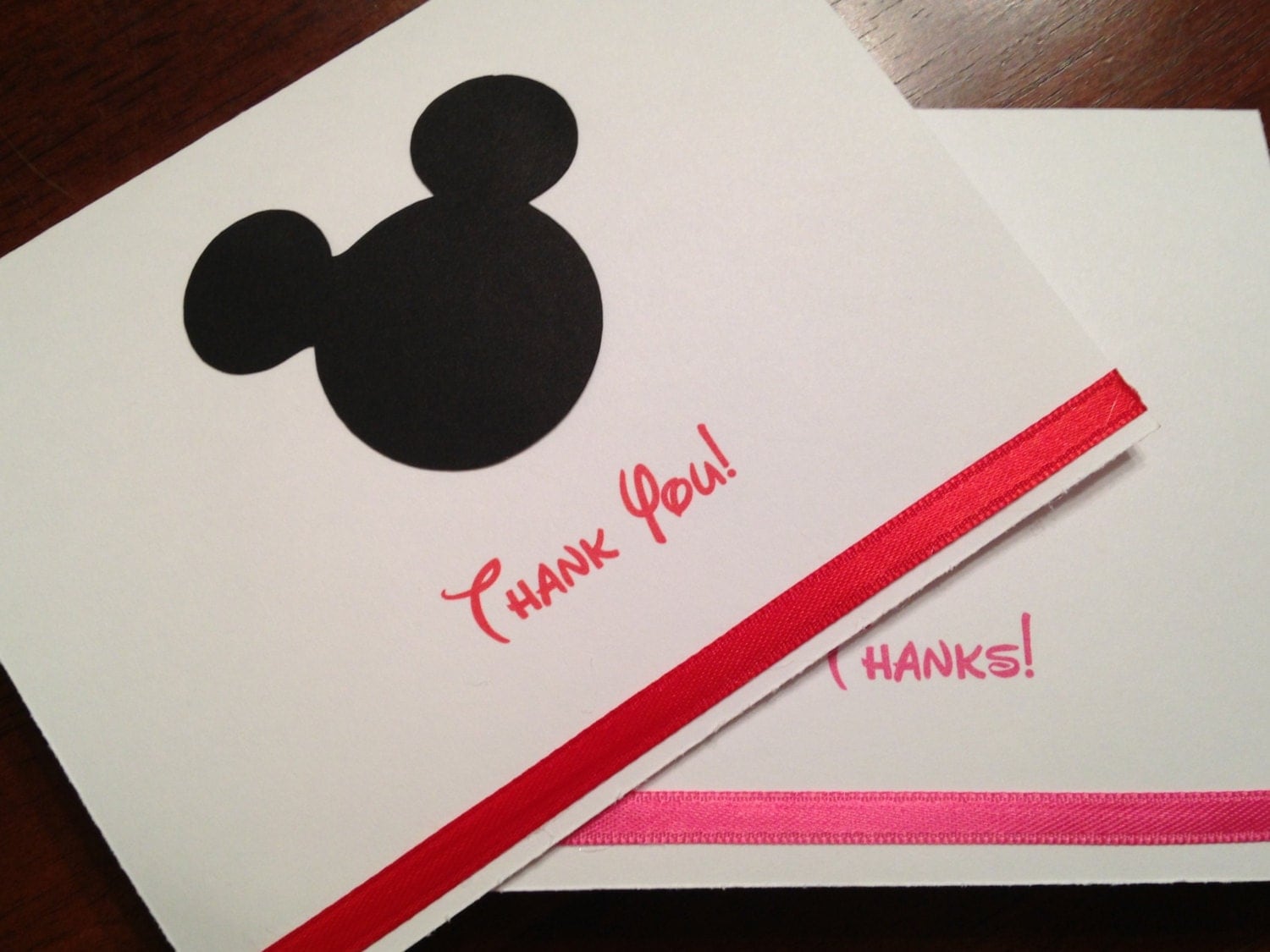 Mickey Mouse Thank You Cards Mickey Thank You Cards