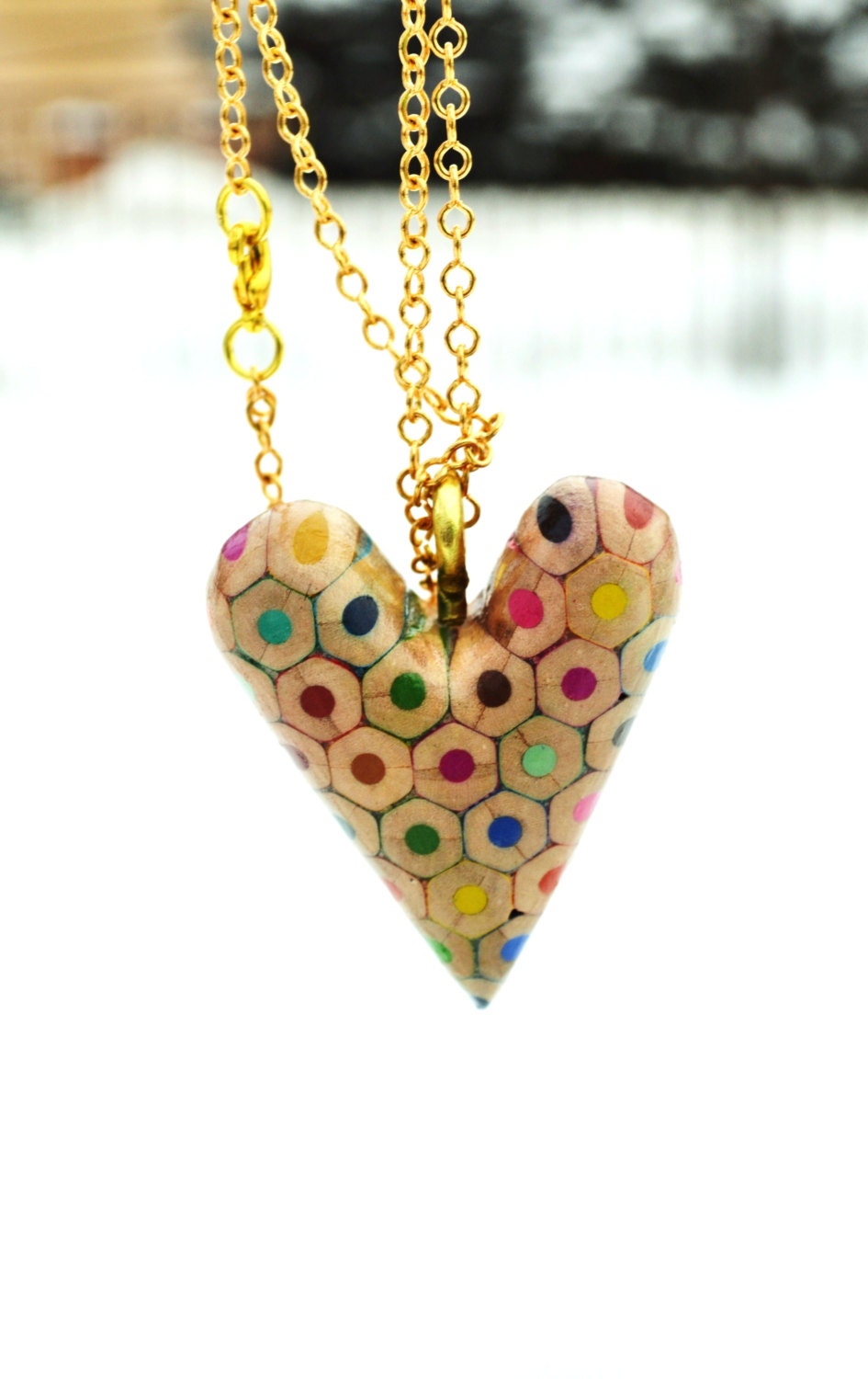 Colored Pencil Jewelry by carbickova on Etsy