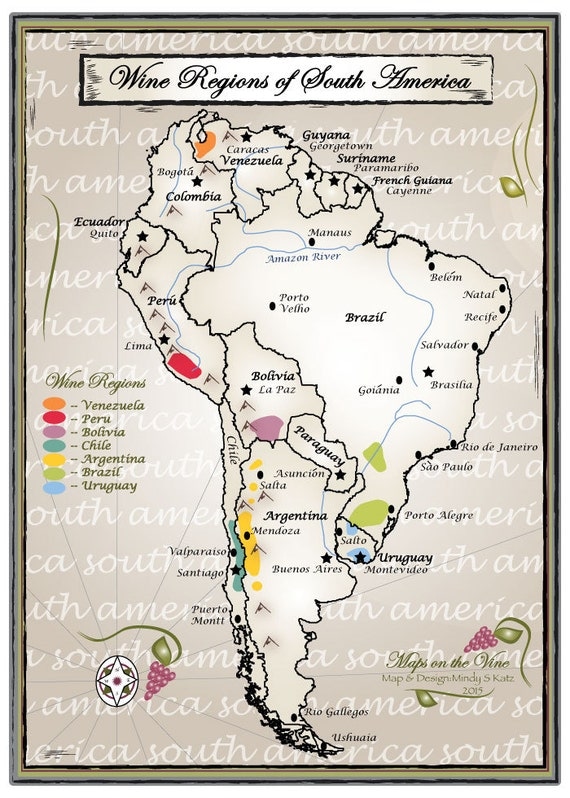 Wine Regions of South America
