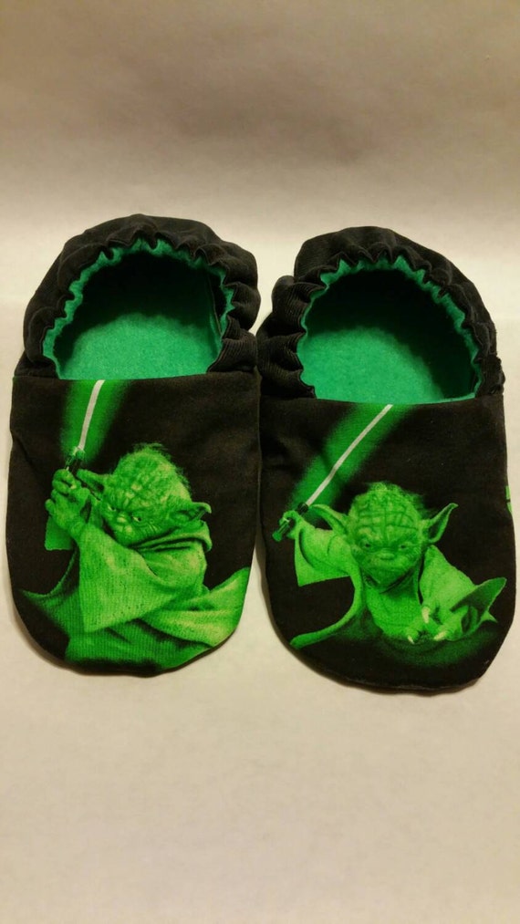 kids yoda slippers