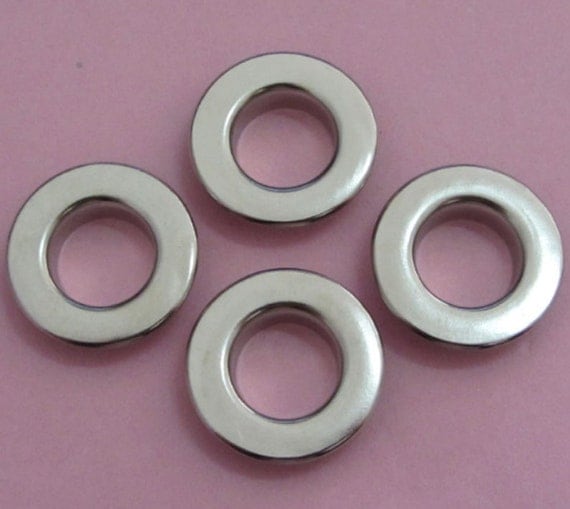 Metal Flat Eyelets Grommets With Washers 12mm Barrel