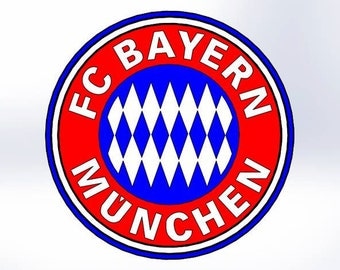 Drapeau officiel des supporters du FC Bayern Munich (Wit/ rouge