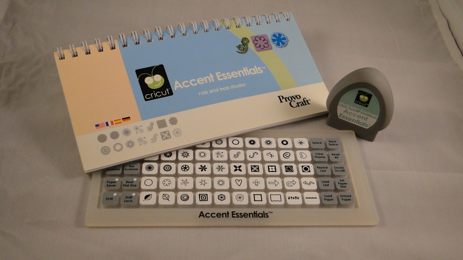 Provo Craft Accent Essentials Cricut Cartridge