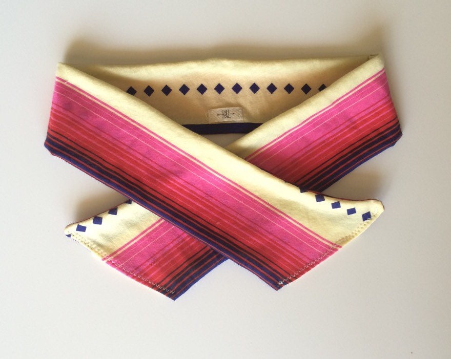 Mexi Boho Baby Reversible Head Scarf by HarperLoveLittles on Etsy