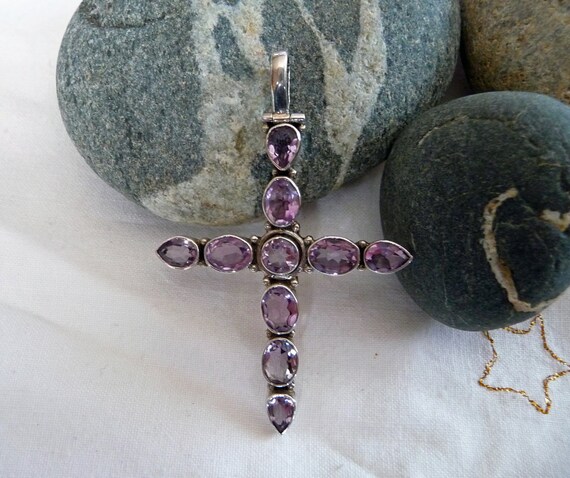 amethyst cross amethyst cross