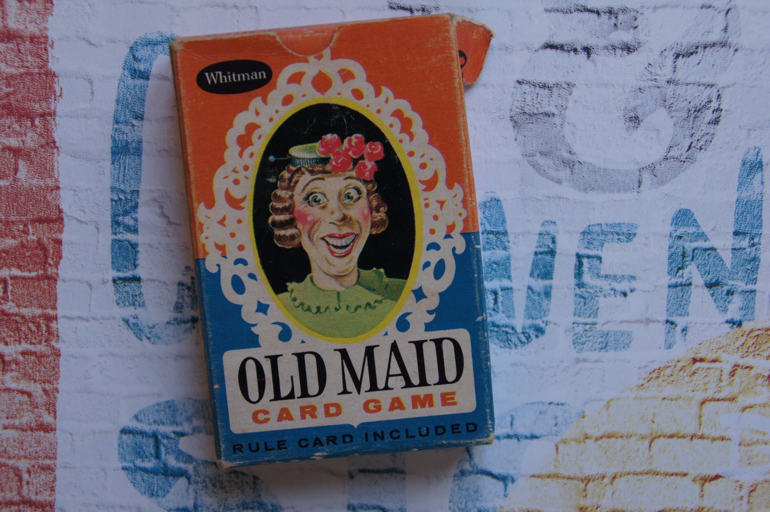 Whitman Old Maid Card Game Complete Deck