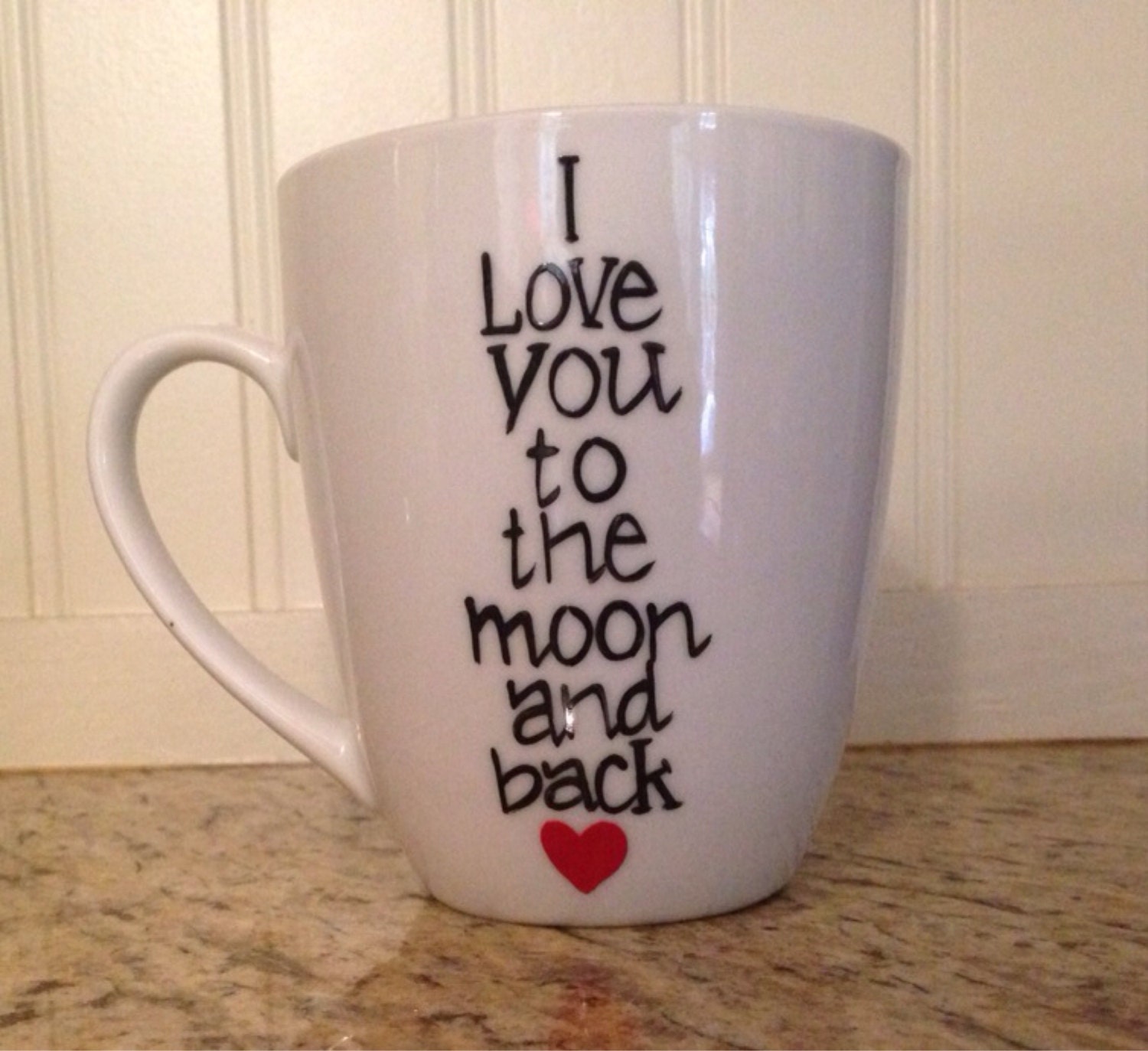 I Love You To The Moon And Back Coffee Mug