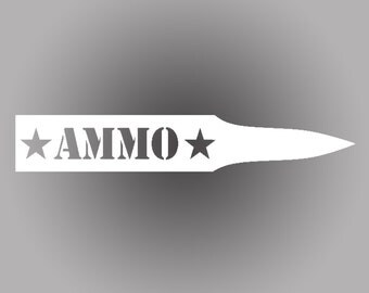 Ammo Star Bullet Decal | Set of 2