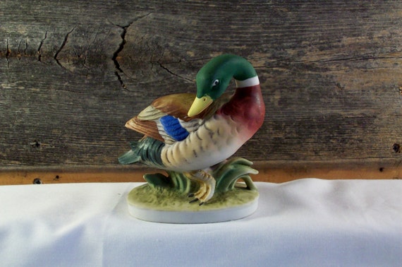 lefton china mallard duck