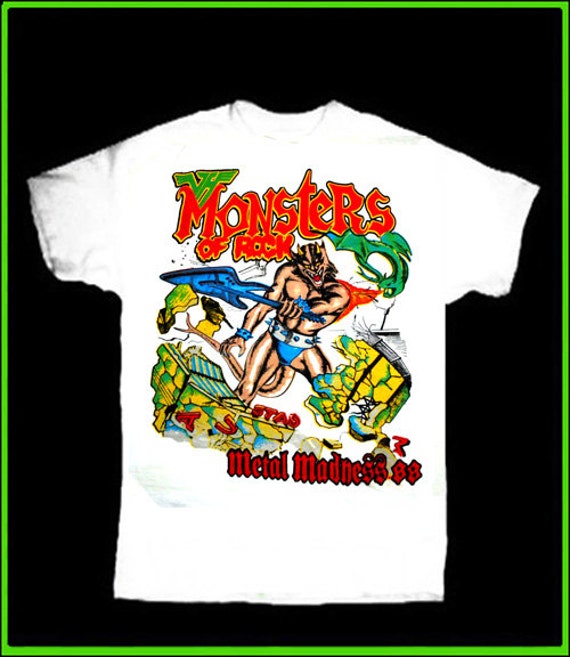 monsters of rock tshirt