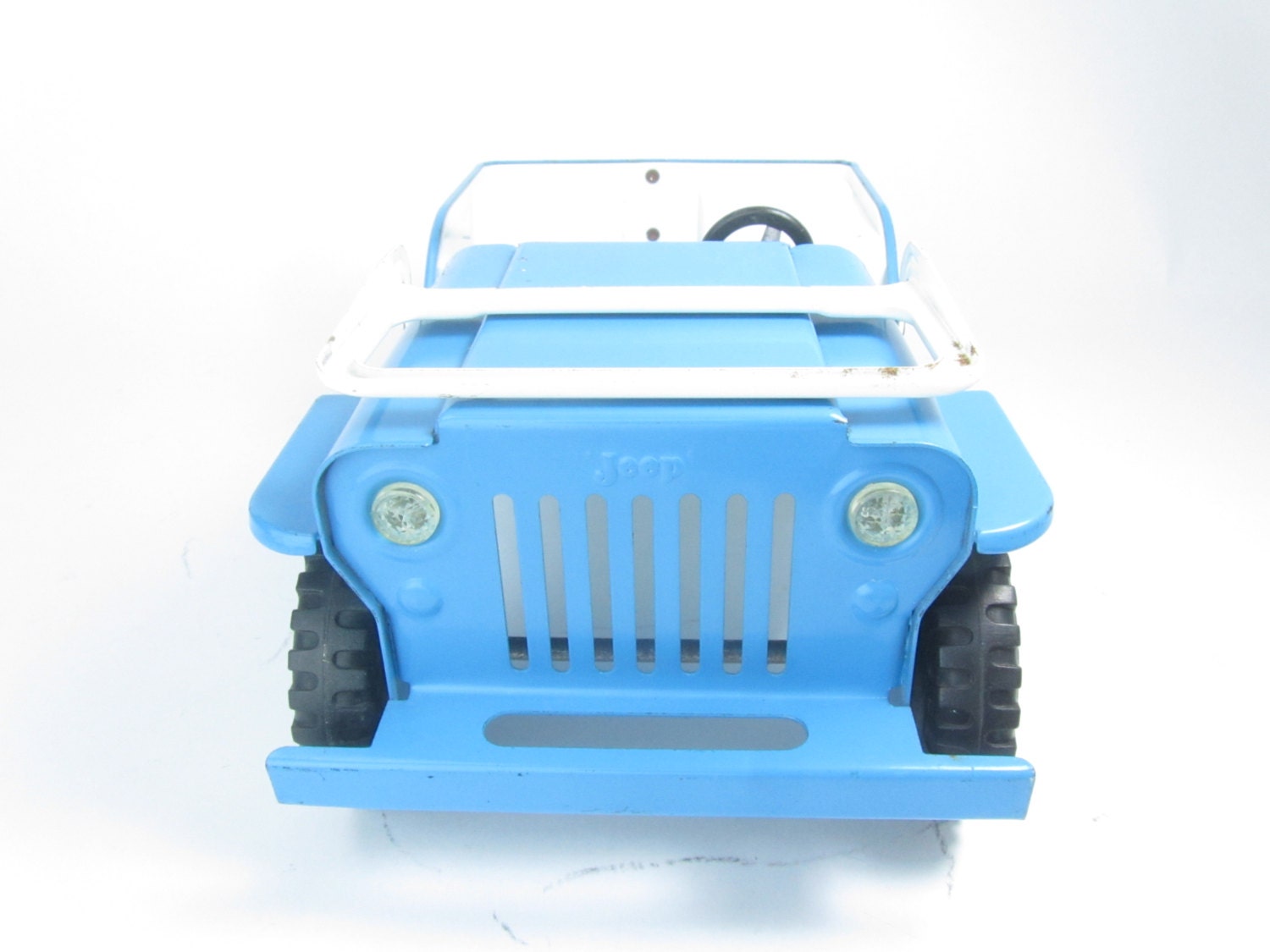 TONKA METAL JEEP Toy Jeep Vintage Toy Blue Toy Jeep 1960s