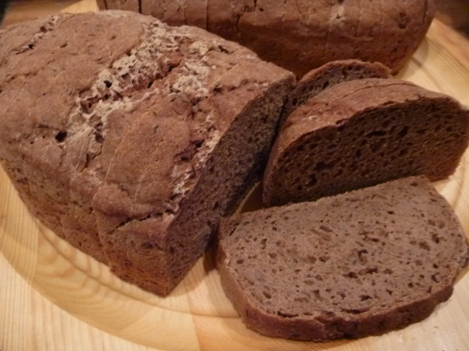 Sourdough Rye Bread Gluten free Soy free Vegan