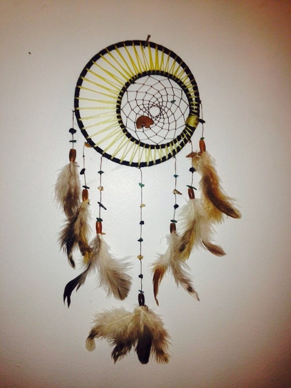 Sun moon and stars dream catcher