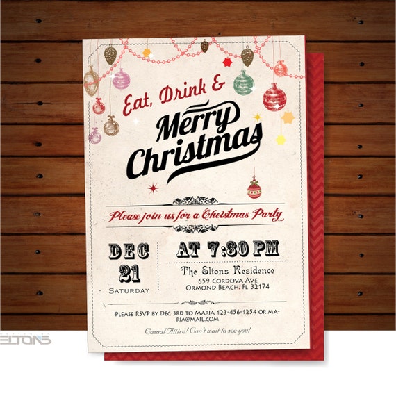 annual christmas dinner dance invitation printable christmas annual christmas dinner dance invitation printable christmas