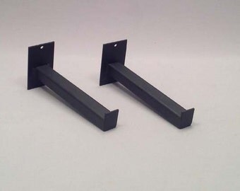Steel Wall Bracket, Steel Shelf Bracket, Modern Shelf Bracket, Industrial Steel Shelf Support, Metal Bracket, Metal Shelf Support 050