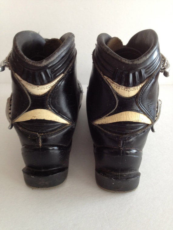 Ski boots Ãsterreich / abfahrt lederstiefel in von vintagebybeth