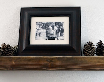 36" Rustic Wood Floating Shelf , Rustic Shelf, Floating Shelf 