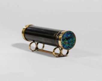 Classic Kaleidoscope, Traditional Kaleidoscope, Dark Brass Kaleidoscope