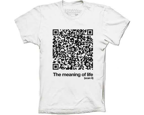 t shirt qr