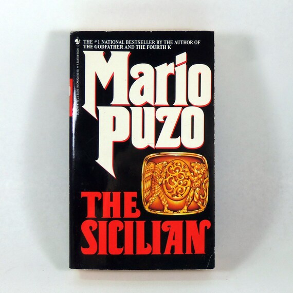 The Sicilian Book Paperback 1978 Mario Puzo by TheJunkinSailor