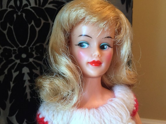 vintage miss barbie doll