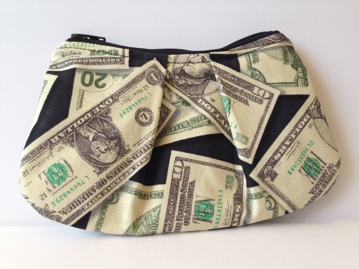 zippered cash bag