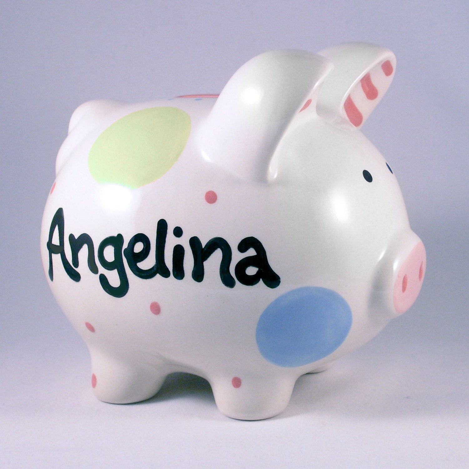 Baby Girl New Baby Gift Personalized Piggy Bank Girl