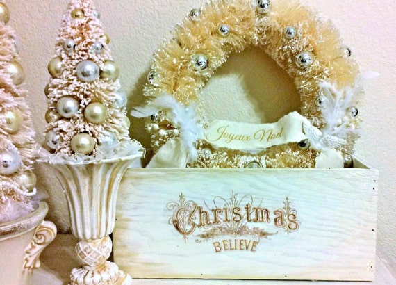 Christmas Decor Box, Christmas Centerpiece, Christmas Decoration
