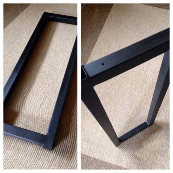 1.5 Square Steel Table Legs Set of 2