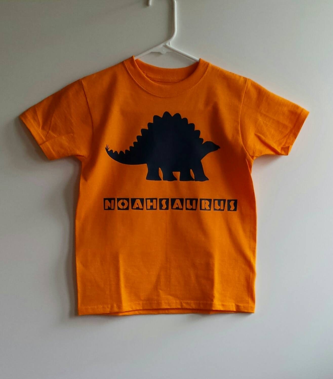 blue and orange tshirt