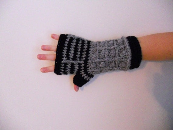 Dalek Fingerless Gloves