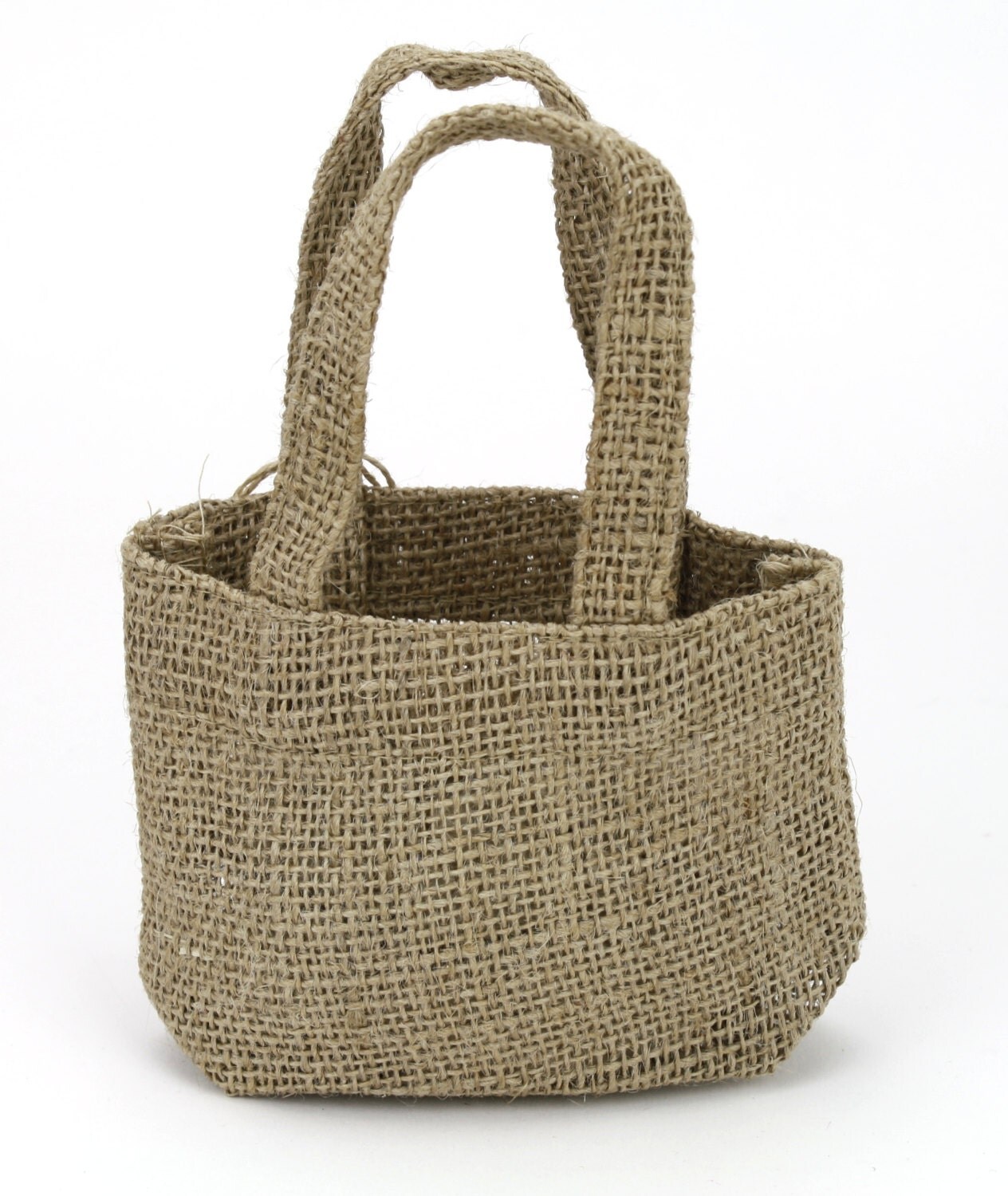 Burlap bag with Handle 3 sizes BHBK1xx12 very good for