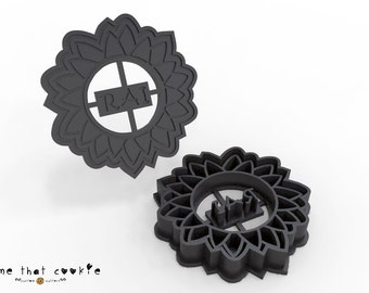Custom Cookie Cutter Personalized Sunflower Flower Cutter