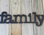 Wooden family sign wall hanging , wall decor Wooden family sign wall hanging , wall decor