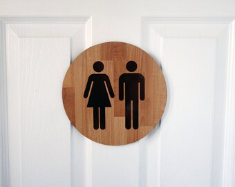 Items similar to Halloween Restroom Printable - Witch and Skeleton on Etsy