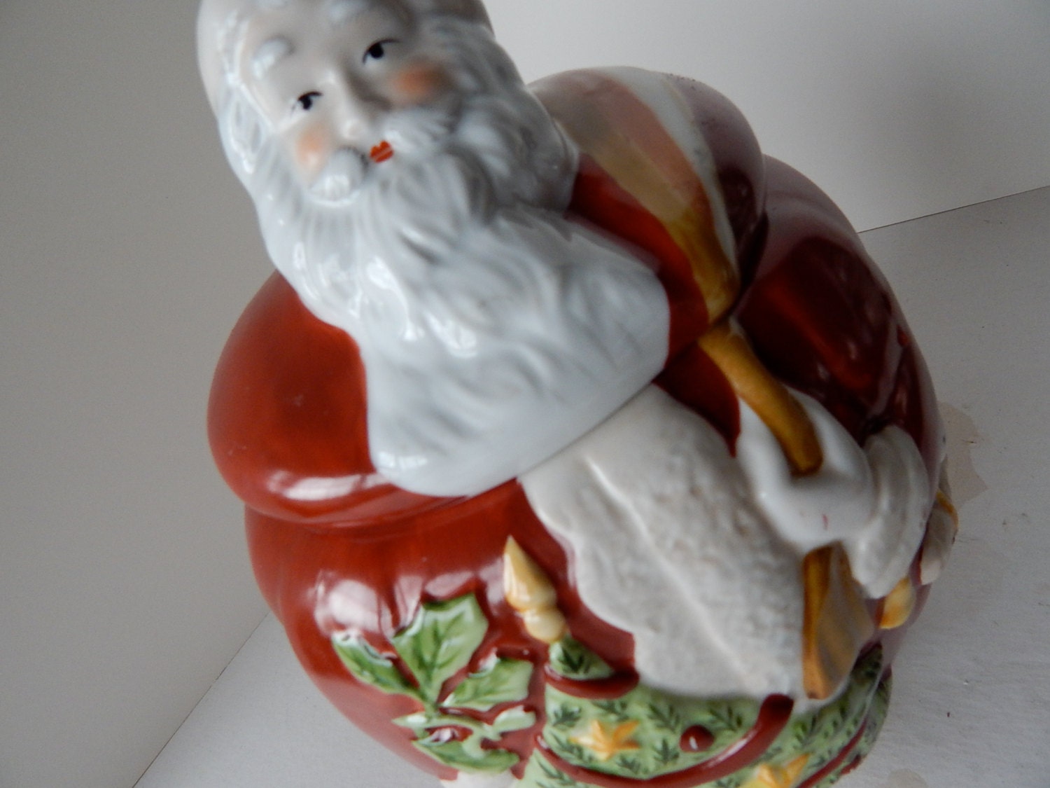 Villeroy and Boch Santa Claus Cookie Jar Vintage Kitchen